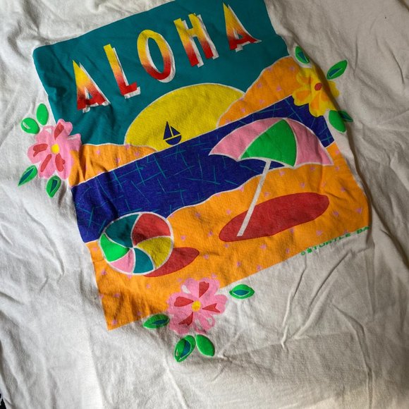 Vintage 90s Turtle Bay Tourist tee - Picture 2 of 6